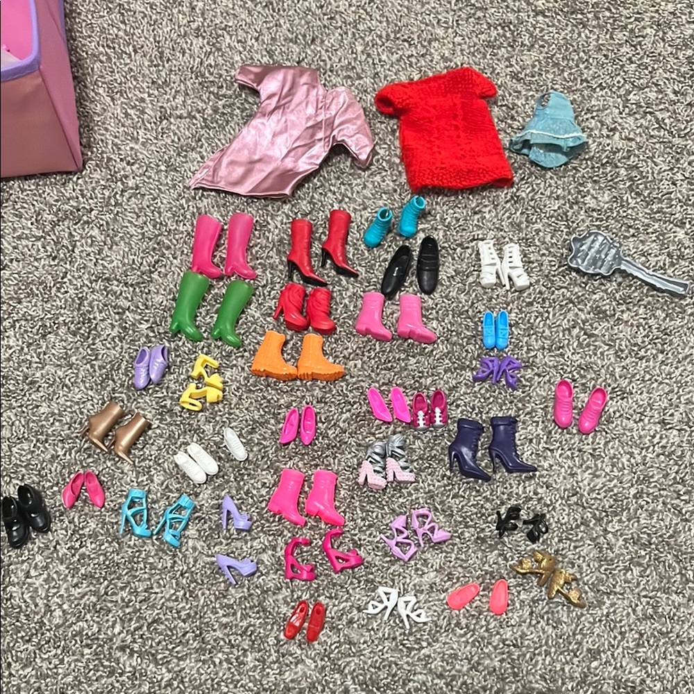 Vintage Barbie shoes Lot
